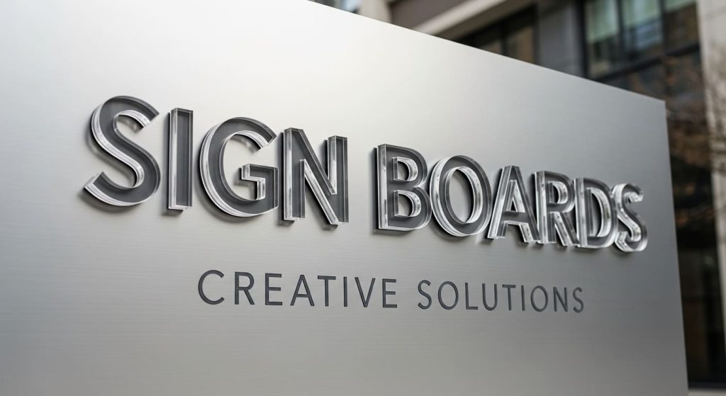 Acrylic 3D Sign Boards
