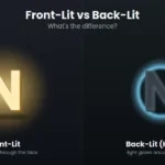 Front-Lit vs Back-Lit 3D Sign Boards: What’s the Difference?